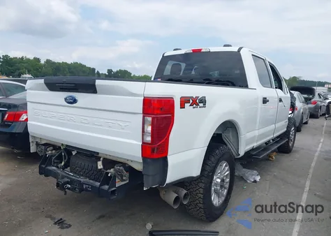 2022 Ford F-250 Xlt из США, поврежденный, VIN 1FT7W2BT9NED55565